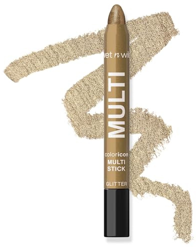 Wet n Wild, 3-in-1 Color Icon Multi-Stick for Eyes, Cheeks and Lips, Infused with Argan Oil and Vitamin E, Apply as Eyeliner, Eyeshadow, Blush or Contour, Golden Rush Hour