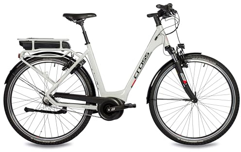 Airtracks 28 Zoll Trekking Fahrrad E-Bike V-Tron LS Rack Active LINE Gen3 500 Wh 7 Gang Shimano Nexus - Rahmen 45cm 50cm 55cm - (50cm (Körpergröße 175-185cm))