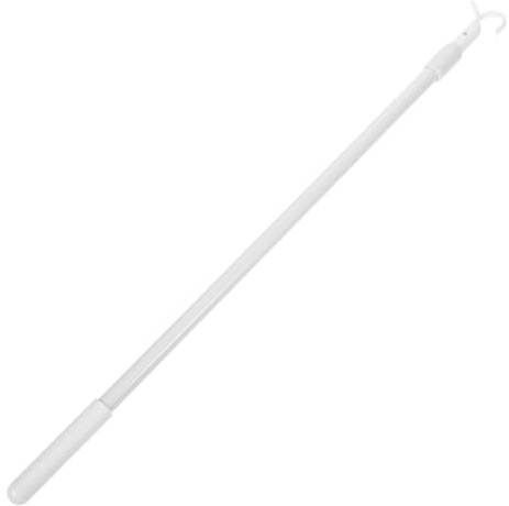 Cabilock Telescopic Draw Rod, Blinds-shade Push Pull Adjustable Rod Window Blinds Pull Rod Clothes Hanger Rod for Window Shades Down and Up Easy to Pull Roller Blinds
