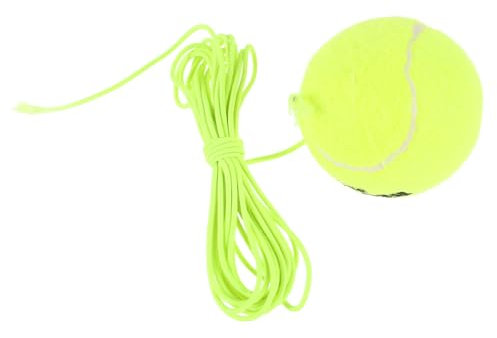 KOMBIUDA Tennis Trainer Ball Mit Schnur Für Einzelspieler Realistisches Tennis-trainingsgerät Selbstständiges Üben Ohne Partner Praktisches Tennis-übungsball Anfänger Leicht Transportierbar