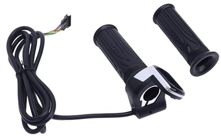 Srliya Ajuste de Acelerador de Bicicleta Eléctrica con Pantalla de Batería Sensible a 48 V Universal Electric Scooter Twist Acelerador para un Manillar de 2.22 Cm