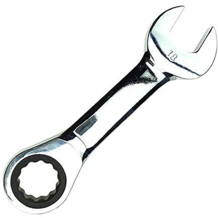 EXQIOUR Llave de vaso de trinquete, combinación reversible, llave inglesa de apertura rápida, llave de 72 dientes, llave de vaso de trinquete duradera, accesorios de mano