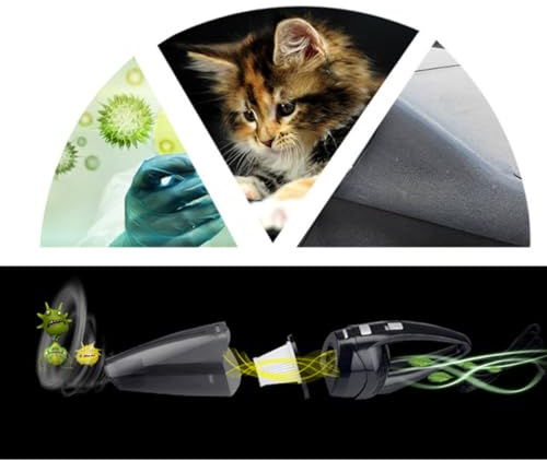 GRIRIW Aspirapolvere Auto con Fili Potente Aspirabriciole Portatile per Bagnato e Asciutto Design Compatto e Leggero con Impugnatura Ergonomica per Auto e Spazi Ridotti