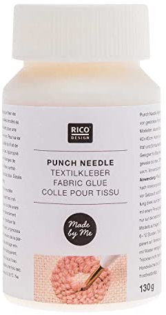 Rico Design Textilkleber 250g Wasserbasis Punch Needle 130 g