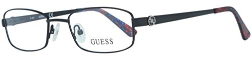 Guess GU2524 49002 Guess Brille Gu2524 002 49 Rechteckig Brillengestelle 49, Schwarz
