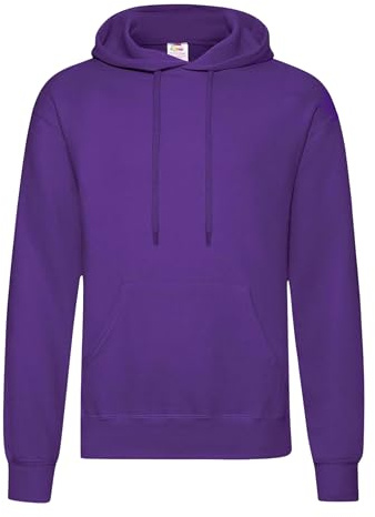 Settantallora Felpa Uomo, Donna con Cappuccio Tinta Unita - Cotone Felpato Caldo Garzato - Maglia Unisex Invernale Morbida Regular Fit per Lavoro, Sport e Tempo Libero