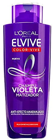 L'oreal Elvive Champú 200 Ml Purple, 1 Unidad