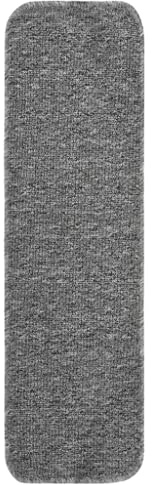vidaXL 15x Stufenmatte Stufenmatten Treppenmatten Treppenteppich Treppenschutz Treppenmatte Treppenschoner 75x20cm Grau Anti-Rutsch