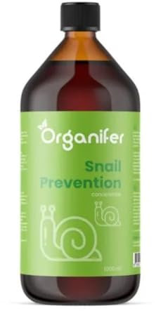 Konzentrat - Schnecken - Nacktschnecken - 1 L Für 1000 M2 - Ungiftig - Gartenpflege - Gesunde Pflanzen - Flüssigdünger - Gartendünger - Organifer