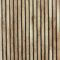 Arthouse Papier peint à lattes en bois marron naturel 923800