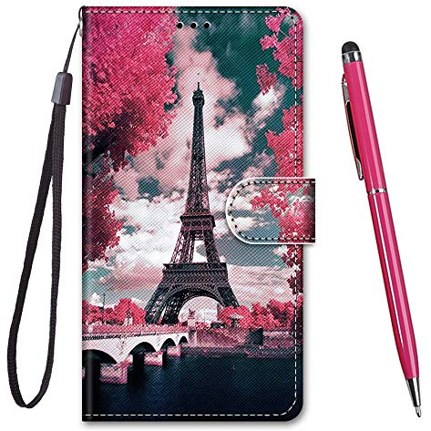 TOUCASA Funda Compatible con Motorola Moto E20/E30/E40, Funda Tapa Libro Movil Carcasa PU Cuero Funda para Motorola Moto E20/E30/E40 [Protección Completa] [Ranura Tarjeta] (Gato Bebiendo)