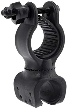 Vacatga Metal Detector Pinpointer Mount Flashlight Holder Suitable Underground Detectors Black Plastic,Flexible Black Plastic,Flexible, Weight: 40g