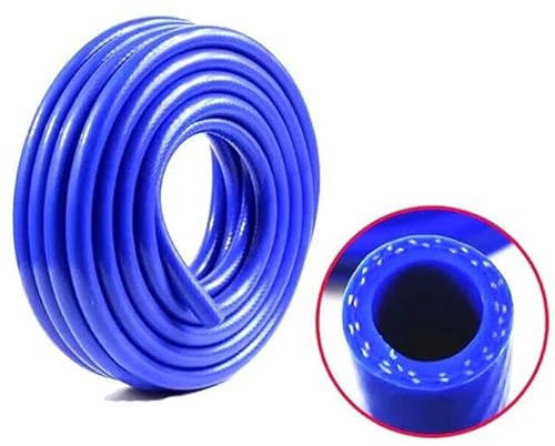 1 m Innendurchmesser 6–50 mm, delschichtiger Gummischlauch, Silikonschlauch, blau, 1 m, Innendurchmesser 50 mm x Außendurchmesser 60 mm