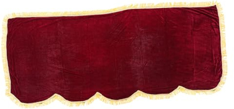 ibasenice Klavierabdeckung und Staubschutz Elegante aus Weichem Pleuche Rote mit Praktischem Kratzschutz für 88-tasten E-piano für Klavierliebhaber