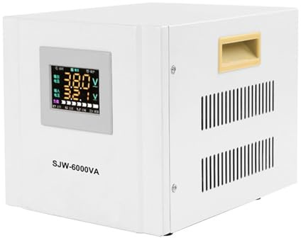 YOIUTRGDK Stabilizzatore di Tensione 380V trifase ad Alta precisione regolatore Automatico Adatto for elettrodomestici instabili(6000VA)