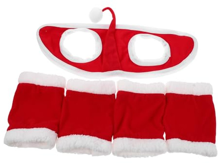 Toddmomy Pferdekostüm Für Damen Bestehend Aus Beinwickel Und Elfenmütze Für Weihnachtsumzüge Festliche Anlässe Und Tier-Cosplay-Accessoires