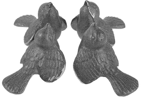Ciieeo 4pièces Ustensiles De Cuisine Fonte Naturelle Lot De Oiseaux Oiseau Pour Cuisine Les Aliments Boissons Adaptés Aux Végétaliens Et Aux Sportifs