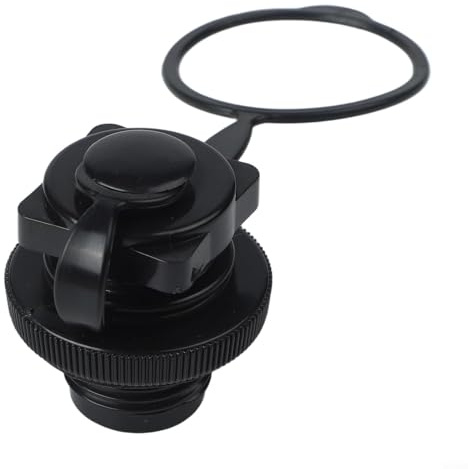 Air Valve Nozzle, 2pcs 22mm Thread Inflatable Boat Adapter Quick Seal Anti-Leak Design for Kayak Raft Airbed Camping(1pc)
