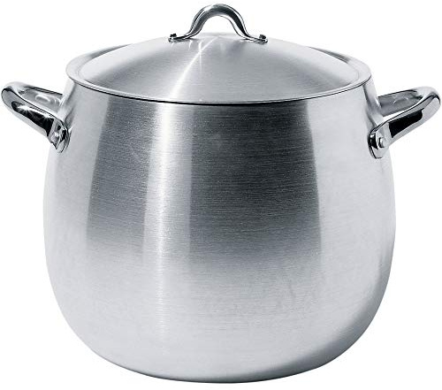 Alessi SG100/26AL Mami Pentola con Coperchio, Alluminio, 1.3 L