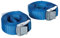 Silverline 449682 Jeu de 2 sangles à boucle à griffe 2,5 m x 25 mm