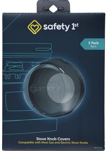 Safety 1st Child Proof Stove Knob Covers, Stove Knob Safety Covers (Set of 5)