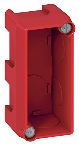 Legrand LEG80140 - Scatola da incasso Batibox 1 modulo, multimateriale, profondità 50 mm