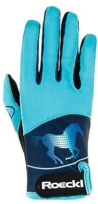 Roeckl Sport ridhandske Kansas, barn sommarhandske, turkos 4