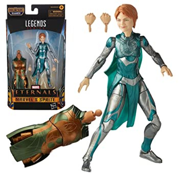 Hasbro Marvel Legends Series The Eternals 15 cm große Marvel‘s Sprite Action-Figur, im Design zum Film, enthält 2 Accessoires, ab 4 Jahren F05515L0 Mehrfarbig