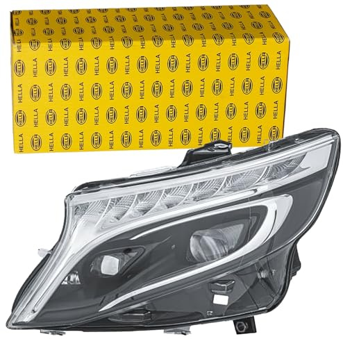HELLA 1EX 011 284-271 LED Scheinwerfer - MERCEDES-BENZ VITO Tourer (W447) | Kompatibel mit: MERCEDES-BENZ eVITO Kasten, eVITO Tourer, MARCO POLO Camper, V-CLASS, VITO Kasten, VITO Mixto, VITO Tourer