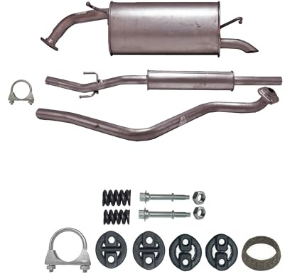Ferroz Export Ersatz für Auspuffanlage Toyota Yaris (P1) 1.0 65PS/68PS ab. Bj. 1999 Auspuff