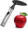 NIUQIGE Descorazonador de Manzanas y Pimientos - Cortador de Manzana con Mango de ABS y Hoja de Acero Inoxidable, Utensilio para Cocina, negro