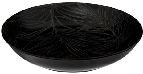 Secret de Gourmet - Lot de 6 Assiettes Creuses Vegy 19cm Noir