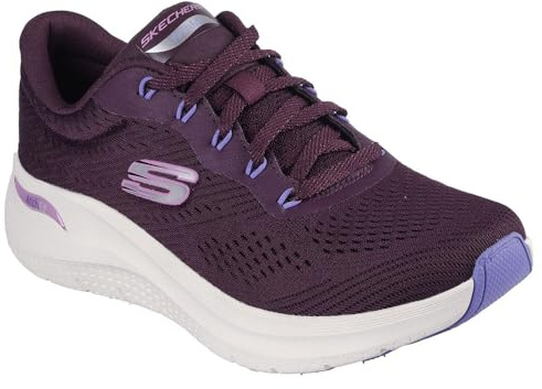 Skechers Femme Arch FIT 2.0 BIG League Basket, Violet, 38.5 EU
