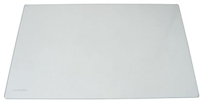 KGA Supplies Glas-Kühlschrankregal, 460 x 285 mm, kompatibel mit Blomberg SOM9651P Kühlschrank mit Gefrierfach