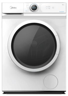 Midea MF100W70 Slim Depth Freestanding Washing Machine 7Kg Load 1200 Spin, 2 Year Warranty - White