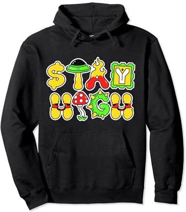 Stay High – Party Fun Design Sudadera con Capucha
