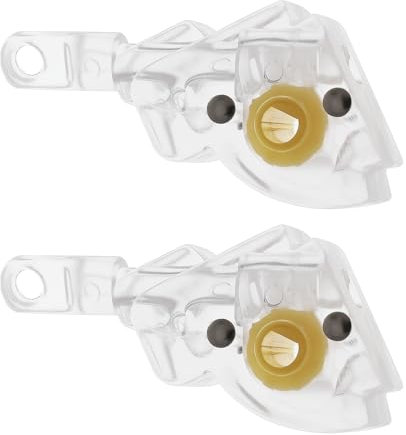 Briny River 2 Stück 25 Mm Metall-Jalousie-Kippstab Kippmechanismus Jalousiestab Kipper für 25 Mm Lamellen-Jalousien