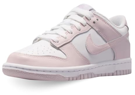 Nike Scarpe Dunk Low (GS) Codice FB9109-128 Bianco Ragazzi