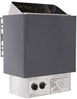 MEIVIYA Calentador de Sauna 9kw 8kw 6kw 4.5kw 3kw Home Sauna Horno de Sauna Horno de Vapor seco Horno de Sudor Equipo de Sudor for máx.105.9 pies cúbicos(3KW)
