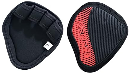Kenfit Weight Lifting Hand Grips Open Design Non Slip Gym Training