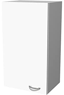 Smart Möbel Hochhängeschrank Küche - 50 cm breit - Weiß – Witus