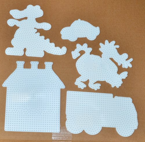 Midi Stiftplatten Set 14 - für Midi Bügelperlen im Blister Beutel
