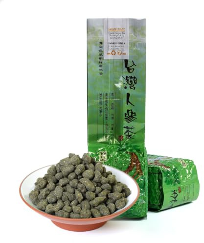 GOARTEA Ginseng Oolong Tea - 250g / 8.8oz Taiwan Ren Shen Oolong Tea Loose Leaf - High Mountain Lan Gui Ren