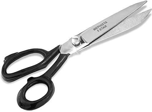 PREMIUM Schneiderschere Stoffschere mit Gummierten Super Soft Griffen in verschiedenen Größen (10 Zoll / 27 cm)