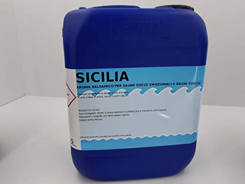 Essenza concentrate per Sauna, bagno turco e doccia emozionale 1 LITRO / 5 LITRI (SICILIA, 5 LITRI)