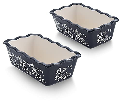 Wisenvoy Loaf Pans for Baking - Ceramic & Porcelain Nonstick Bread Pans