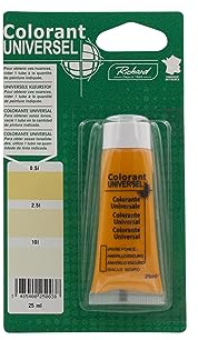 Colorant Universel Pour peinture jusqu'a 10 Litres - 25ml – Made in France - JAUNE FONCE - 030