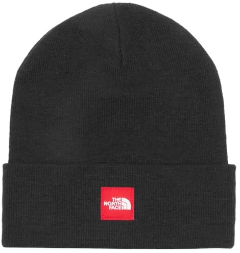 The North Face Unisex Red Box Beanie, TNF Black, One Size
