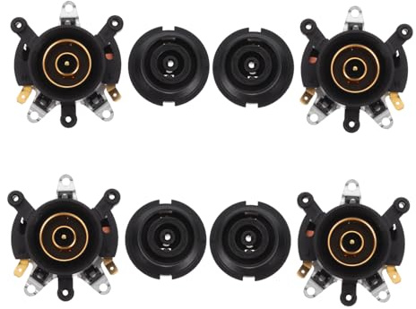 MUCKLILY Accoppiatore Base Riscaldante per Bollitore Elettrico Controllo Temperatura, Materiale Durevole, Interruttore Termostato di Sicurezza, Set da 4 Pezzi per Sostituzione e Uso