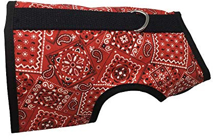 Kitty Holster Katzengeschirr, Größe XS, rotes Bandana